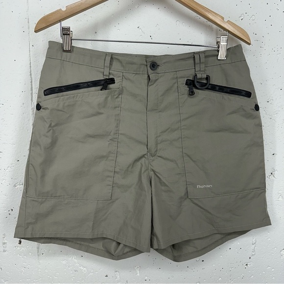 Rohan Men’s size 34 Stone Airlight 6 Pocket Shorts - Picture 1 of 12